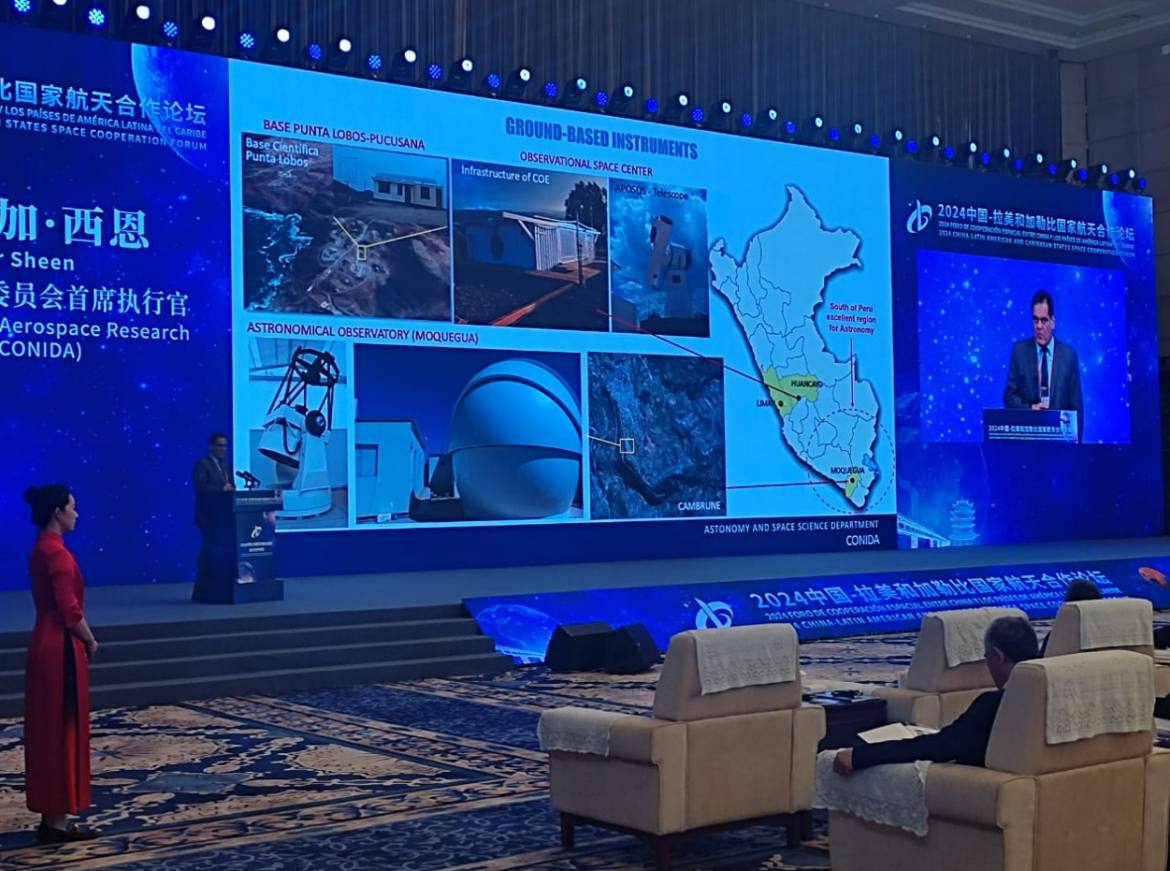 Perú se une al programa lunar de China